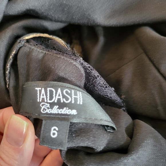 Tadashi Silk Black Shirt - Picture 9 of 9